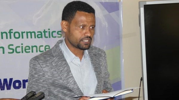 D/r. Kassahun Tekle on National Curricula Review and Validation Workshop on Msc. program in Data Science and Information Science