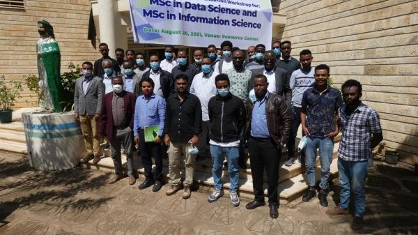 Panelists at the National Curricula Review and Validation Workshop on Msc. program in Data Science and Information Science
