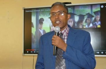 Haramaya university is giving induction training to its teachers.