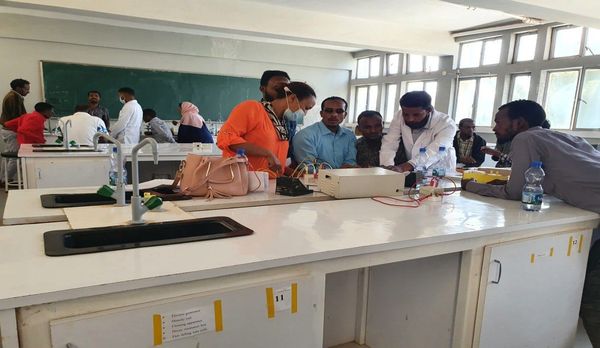 Haramaya University offered a three days laboratory training to High School Science teachers