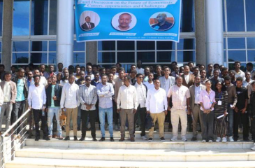 Economics Students Forum group Photo Slide