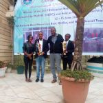 Law Student Win Trophy group Photo with Baca Dabale Law Student Win Trophy group Photo with Baca Dabale