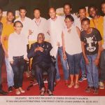 Delegates with first Zambia president photo Delegates with first Zambia president photo