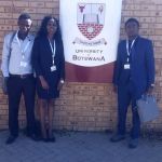 at University of Botswana group photo at University of Botswana group photo