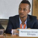 Law student at moot court competition Law student at moot court competition