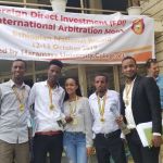 Law student after moot court competition group Photo Law student after moot court competition group Photo