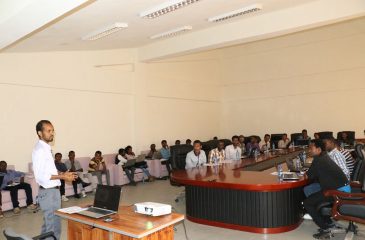 The training was closed by presenting certificates for the participants by Dr. Abdisa Jebessa, Acting Scientific Director of HIT.