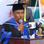 Graduation Day Professor Mengistu Urge Photo
