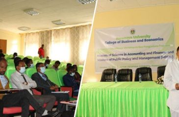 Dr.Temesgen Keno at Presention Photo