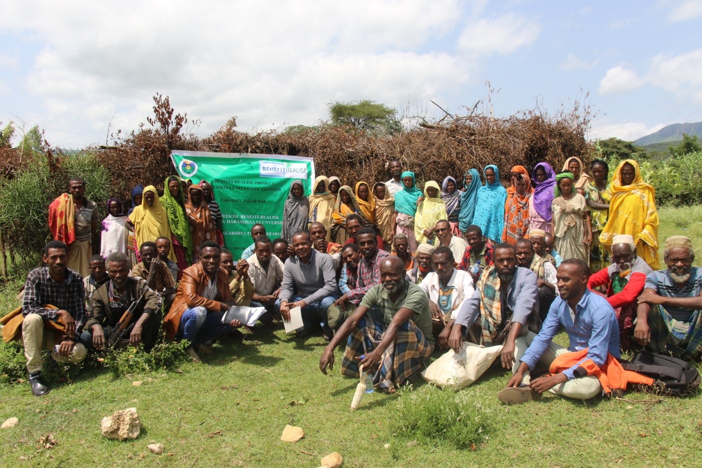 Haramaya University’s BENEFIT-REALISE Cluster conducted a field day in Gurawa