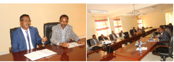 Inter-University Council for Eastern Africa(IUCEA) and World Bank (WB) Country Office paid a visit to Haramaya University