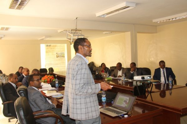 Inter-University Council for Eastern Africa(IUCEA)and World Bank (WB) Country Office paid a visit to Haramaya University