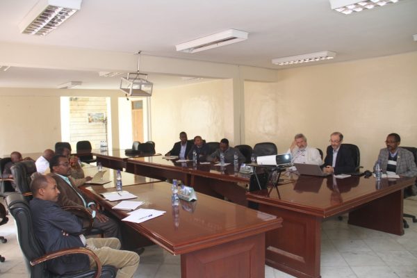Greenwich University Delegates Visit Haramaya University.