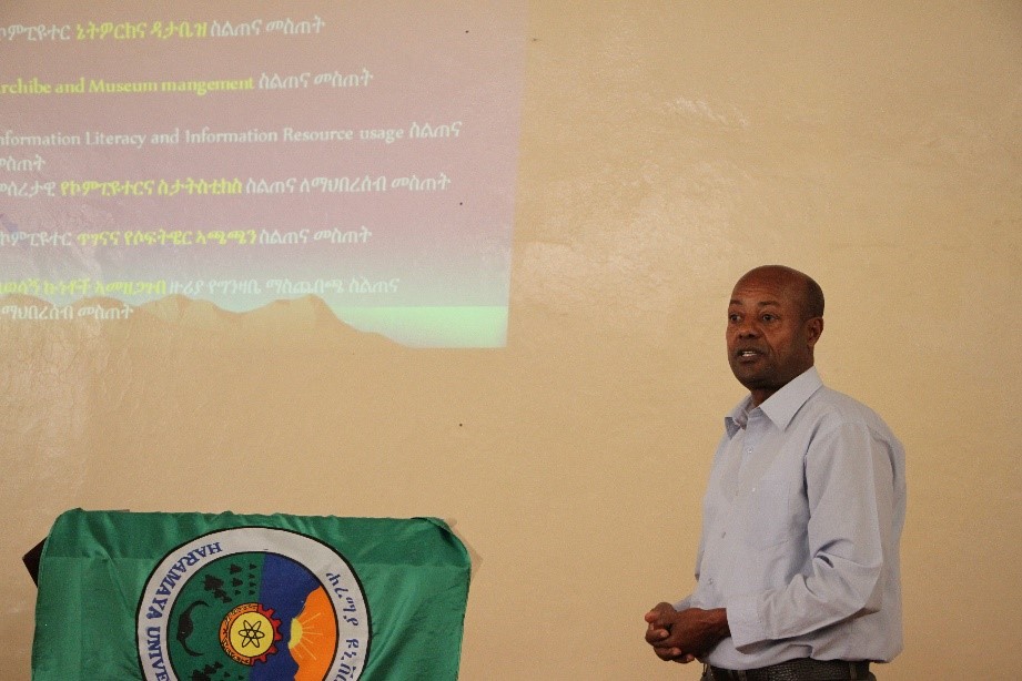 Haramaya University held a discussion with representatives from the local community regarding the activities it planned to carry out during the year 