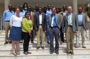 CHAMPS Team together withHaramaya University administration.