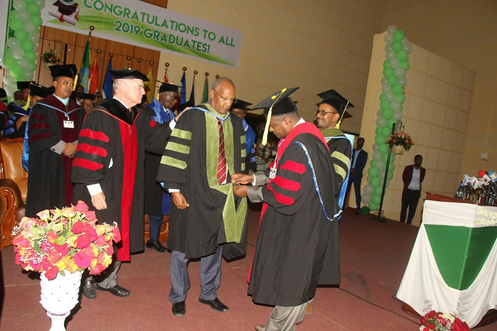 Haramaya University graduates more than 7000 students in different fields of Study