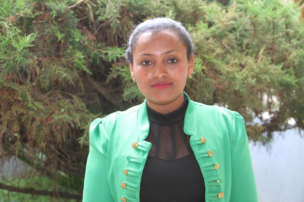 Ms. Blen Moges, the Network President