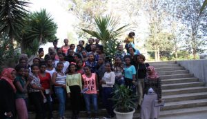 Haramaya University facilitated a welcoming ceremony forthe newly admitted female students