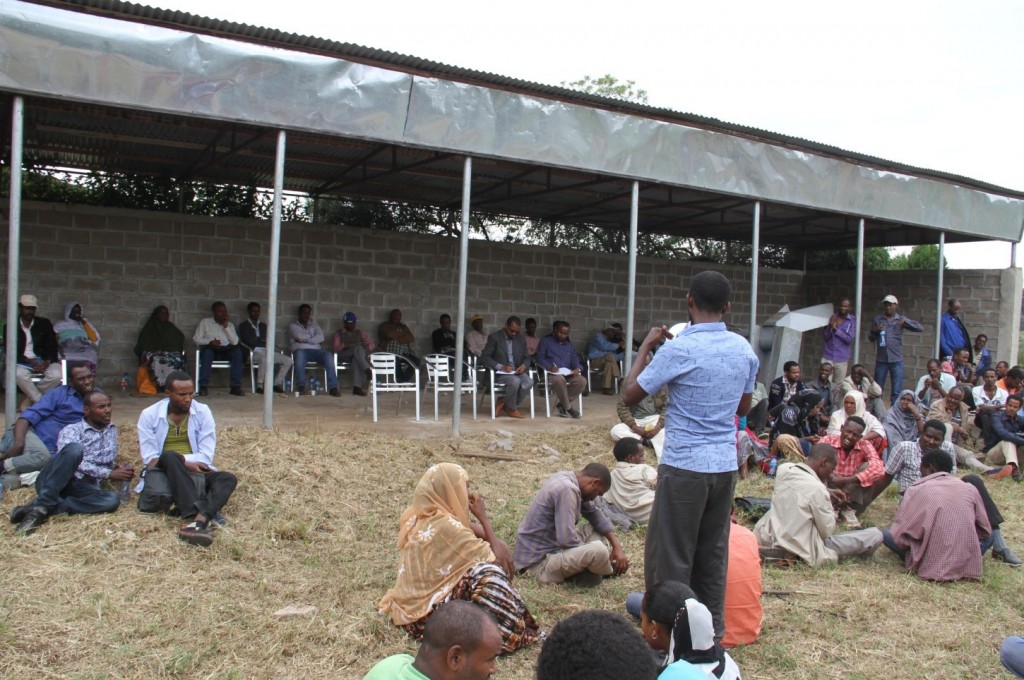 Haramaya University Research Office conducted Field’ Day in the University’s compound