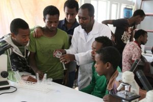 science students provided with enrichment training during the summer break