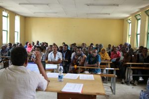 Haramaya University, Community-Based Development Directorate, in collaboration with the Haramaya District Vital Events Registration Agency, provided capacity-building training