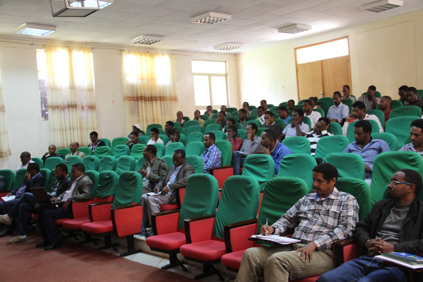The Office of the Vice President for Academic Affairs at Haramaya University provided capacity-building training to leadership bodies, Trainees image