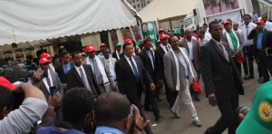 Haramaya University attends an exhibition commemorating the 25th Silver Anniversary of Ginbot 20, the Down Fall of Derg