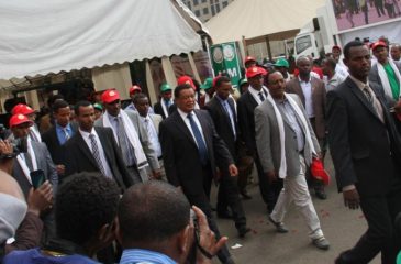 Haramaya University attends an exhibition commemorating the 25th Silver Anniversary of Ginbot 20, the Down Fall of Derg