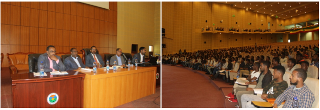 Haramaya University staff members and students discussed on the higher education directives for maintaining peace