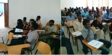 Haramaya University English Language Improving Center has given training for the post graduate diploma training /PGDT/ students and office secretaries
