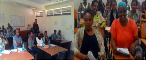 Haramaya University English Language Improving Center has given training for the post graduate diploma training /PGDT/ students and office secretaries