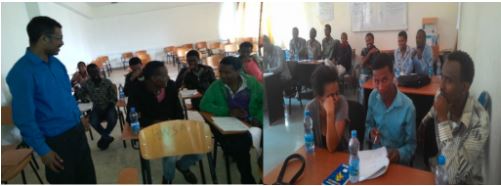 Haramaya University English Language Improving Center has given training for the post graduate diploma training /PGDT/ students and office secretaries