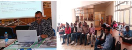 Haramaya University conducted training on attitude towards work and work environment
