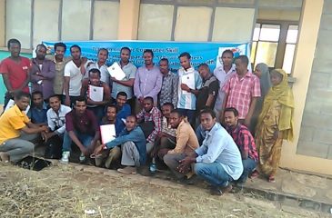 Haramaya University conducts training in Basic computer skills for local community schools teachers