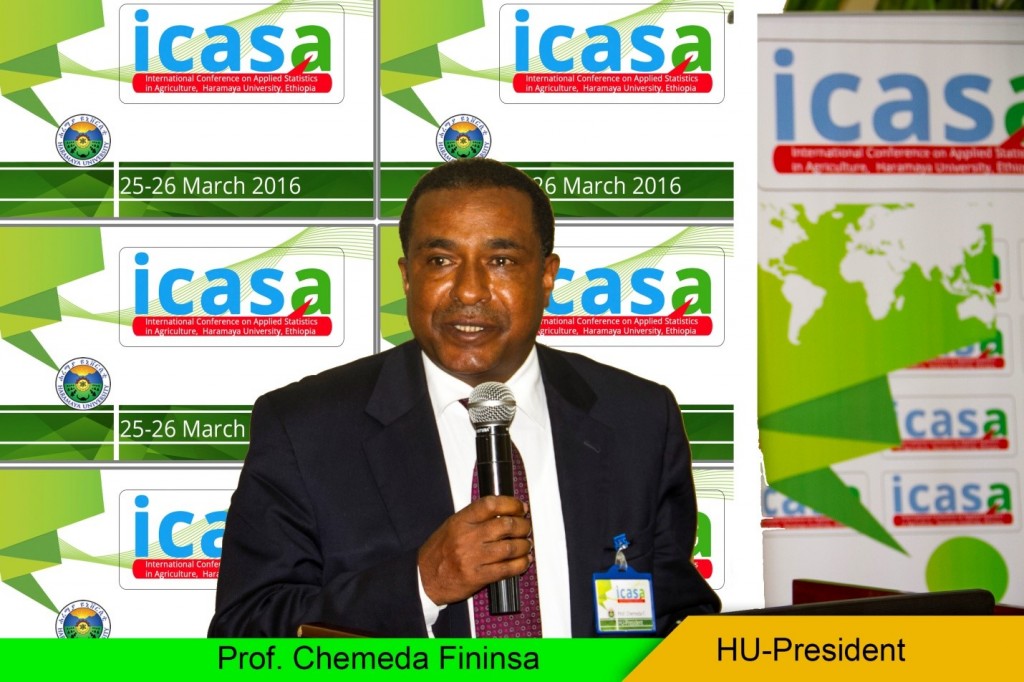 Haramaya University (HU) organized and hosted an International Conference on Applied Statistics in Agriculture