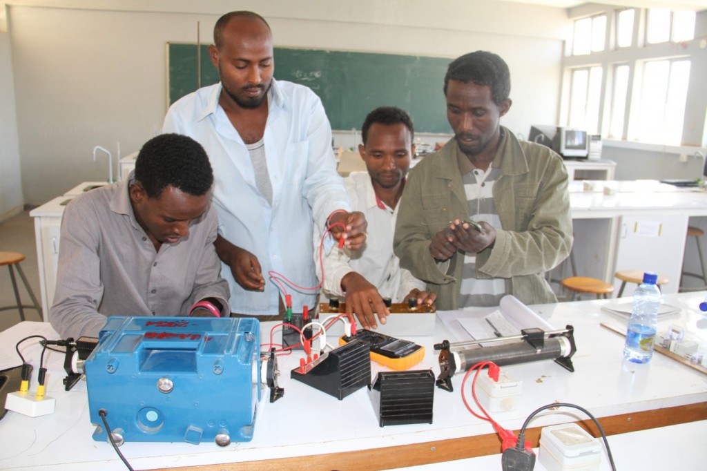 Haramaya University College of Natural and Computational Sciences conducted short term training for Junior, Secondary and Preparatory School Science teachers
