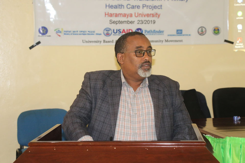 Prof. Jeylan Wolyie on Consultative workshop on issues of substance abuse