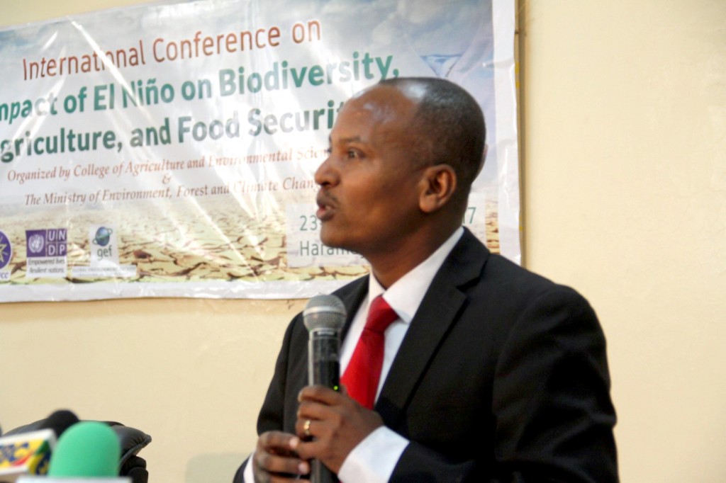 H.E. Dr. Gemedo Dalle, Minister of MoEFCC
