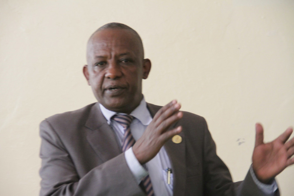 Delegates from Federal Cooperatives Agency, Mr. Abraham Ejeta,