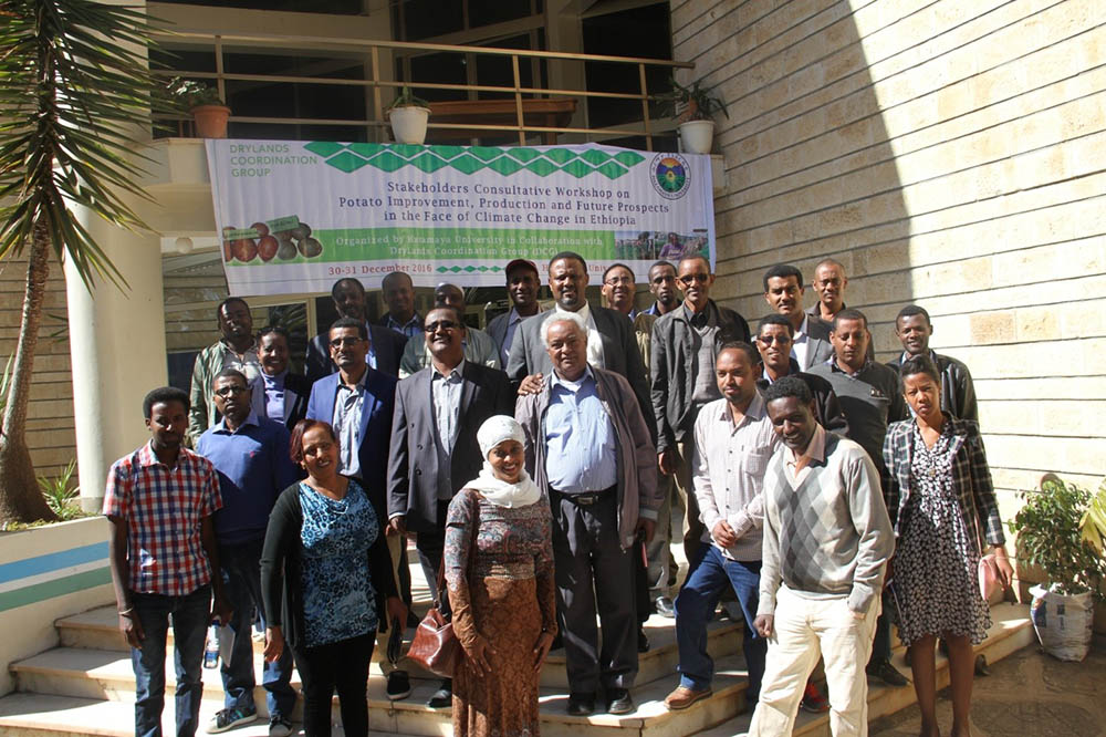 Breaking the Belief: Climate Smart Potato improvement, production and Future prospects in Ethiopia group photo