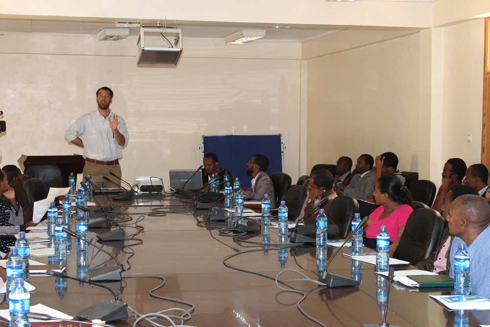 Haramaya University's College of Law (CoL) Dean Doctor Richard Wentzel expressed its commitment to further strengthen the free legal service