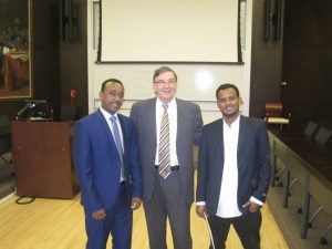 Two staff members of Haramaya University College of Law participated in an experience sharing visit to the USA