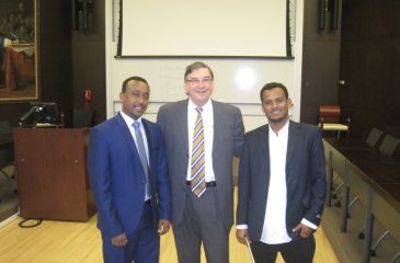 Two staff members of Haramaya University College of Law participated in an experience sharing visit to the USA