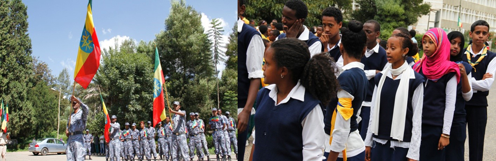 Haramaya University (HrU) marked the 7th National Flag Day