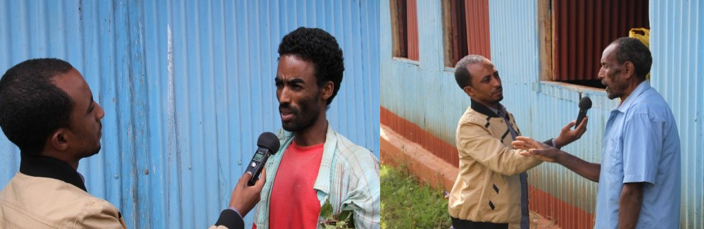 Haramaya University’s CASCAPE project field day interview image