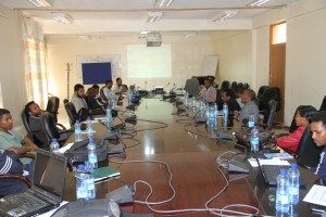 Haramaya University’s Institute of Technology (IOT) conducted its first in-house research proposal review meeting
