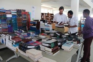 Doctor Richard Wentzel at College of Law Receives Donation of Legal Textbooks from Northwestern University