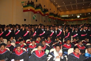 Haramaya University graduates five thousand seven hundred six students in first, second and 3rd degrees 