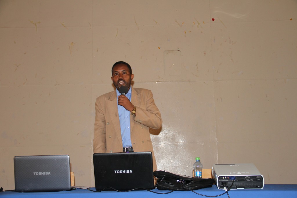 The College of Education and Behavioral Sciences provided training to 500 students, Mr. Gemechu Abera image