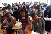 Haramaya University has given training for graduating class female students.